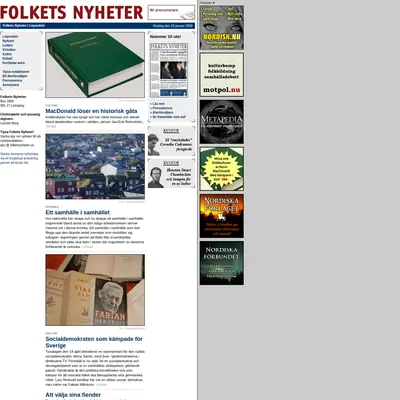 www.folketsnyheter.se startsida 2008