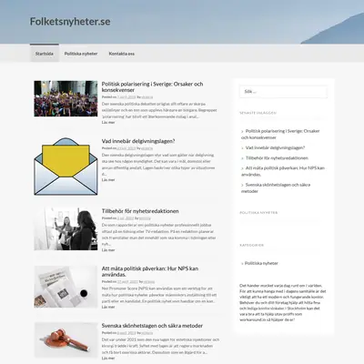 www.folketsnyheter.se startsida 2026