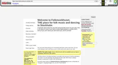 Folkmusikhuset startsida 2023