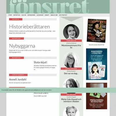 Fönstret startsida 2021