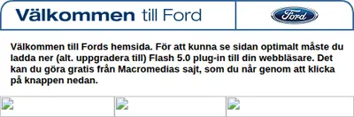 FORD A startsida 2003