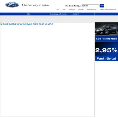 FORD A startsida 2004