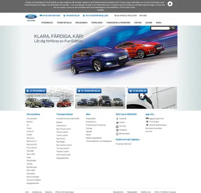 FORD A startsida 2016