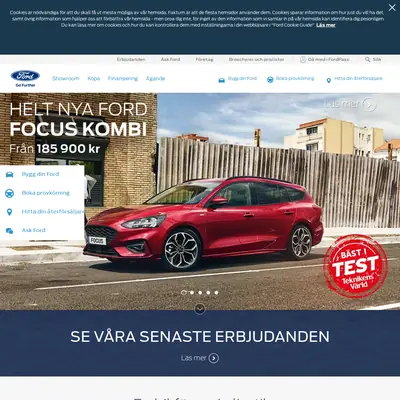 FORD A startsida 2019
