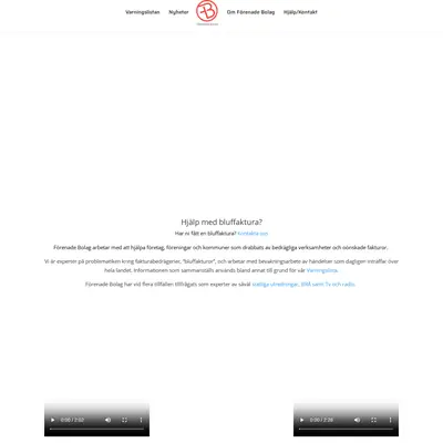 forenadebolag.se startsida 2022