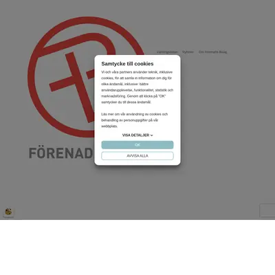 forenadebolag.se startsida 2026