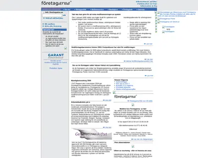 Företagaren startsida 2004