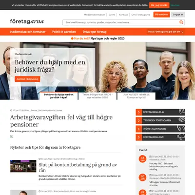 Företagaren startsida 2020