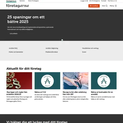 Företagaren startsida 2025