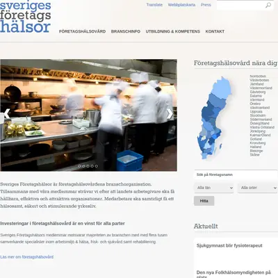 www.foretagshalsor.se startsida 2014