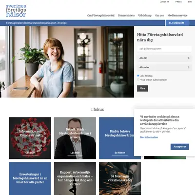 www.foretagshalsor.se startsida 2020