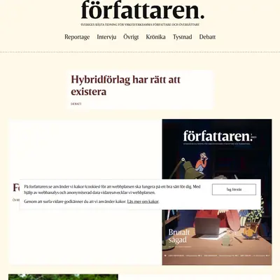 Författaren startsida 2026