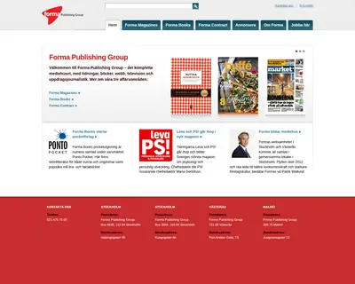 formapg.se startsida 2011