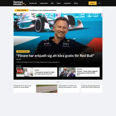 formeldirekt.se startsida 2024