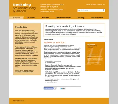 Forskul.se startsida 2014