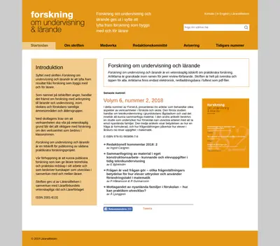 Forskul.se startsida 2019