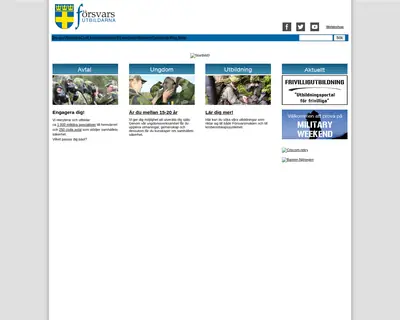 www.forsvarsutbildarna.se startsida 2015