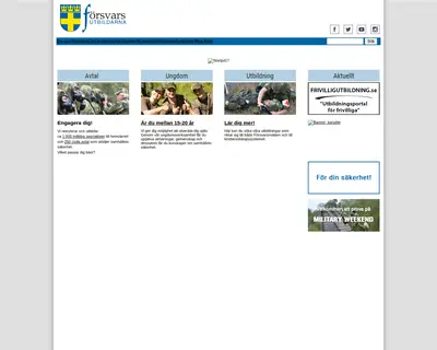 www.forsvarsutbildarna.se startsida 2018