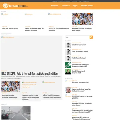 www.fotbolldirekt.se startsida 2017