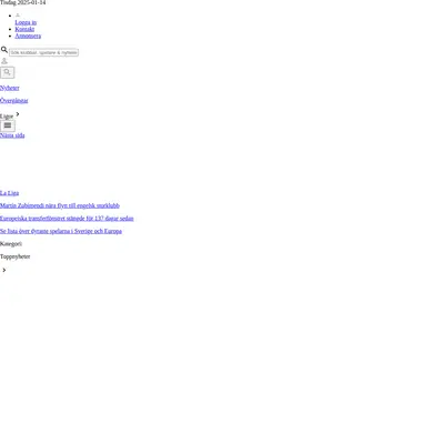 fotbolltransfers.com startsida 2025