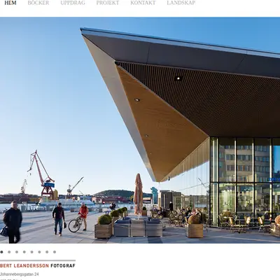 www.fotografleandersson.se startsida 2018