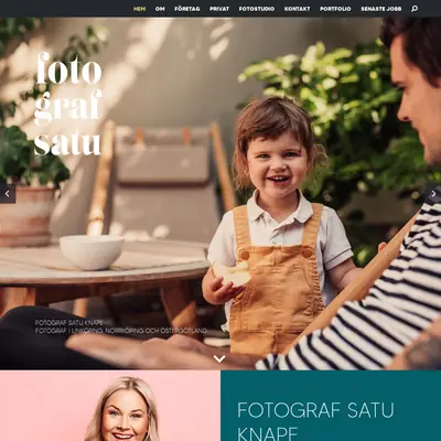 www.fotografsatu.se startsida 2021