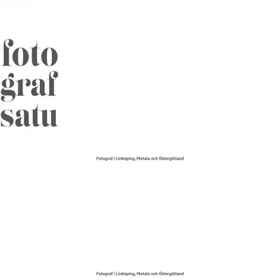 www.fotografsatu.se startsida 2024