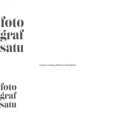 www.fotografsatu.se startsida 2025