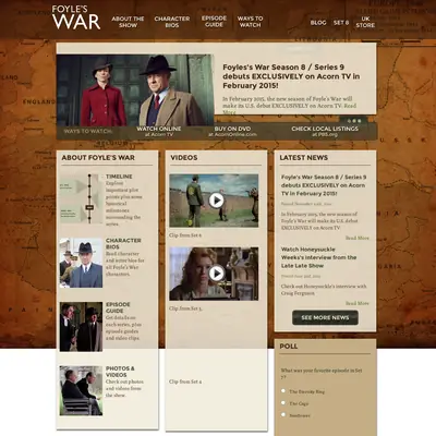 Foyle's War startsida 2015