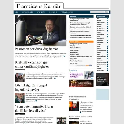 Framtidens Karriär startsida 2013