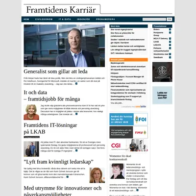 Framtidens Karriär startsida 2014