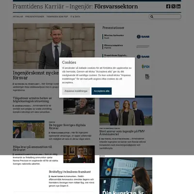 Framtidens Karriär startsida 2026