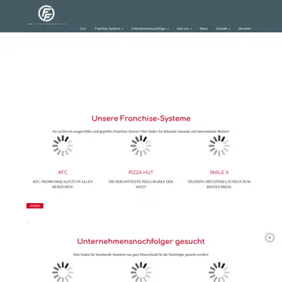 FRANCHISE Focus startsida 2022