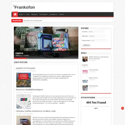 FRANKOFON startsida 2014