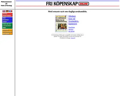 Fri Köpenskap startsida 1996