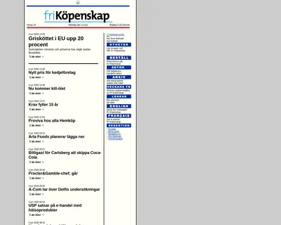 Fri Köpenskap startsida 2000