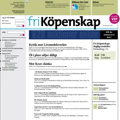 Fri Köpenskap startsida 2002