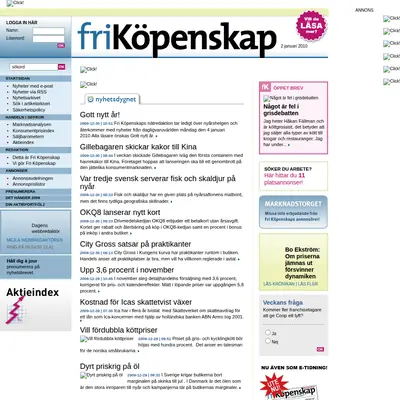 Fri Köpenskap startsida 2010