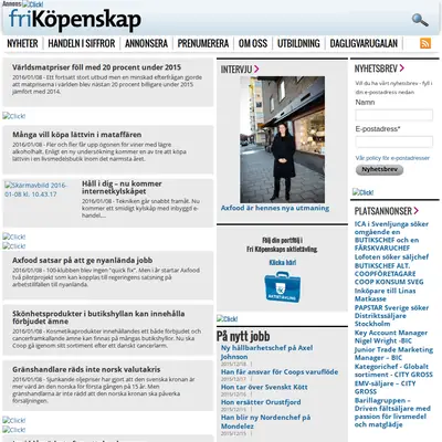 Fri Köpenskap startsida 2016