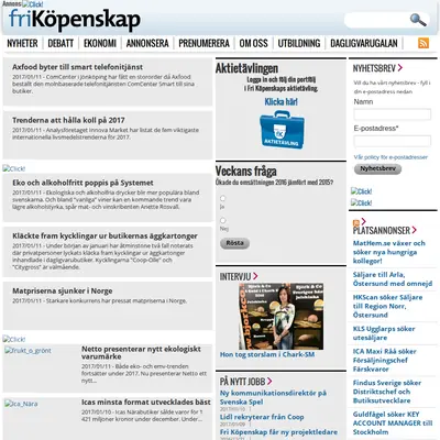 Fri Köpenskap startsida 2017