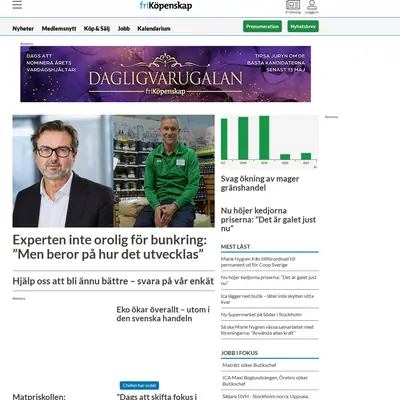 Fri Köpenskap startsida 2022