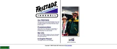 www.fristads.se startsida 1998
