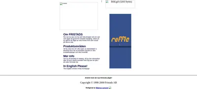 www.fristads.se startsida 2002