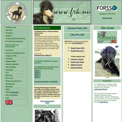 Charmören startsida 2004