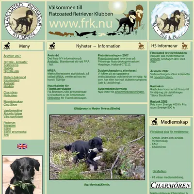 Charmören startsida 2007