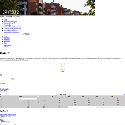 Din Bostadsrätt startsida 2011