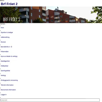 Din Bostadsrätt startsida 2015