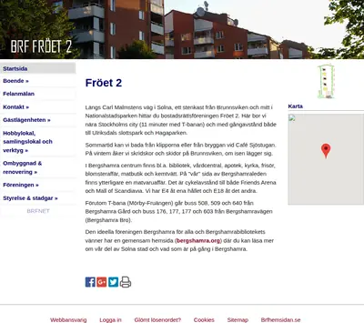 Din Bostadsrätt startsida 2018