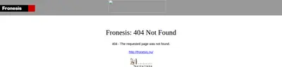 FRONESIS startsida 2006