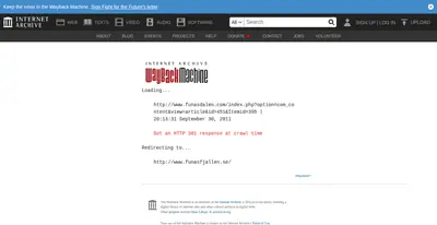 funasfjallen.se startsida 2011